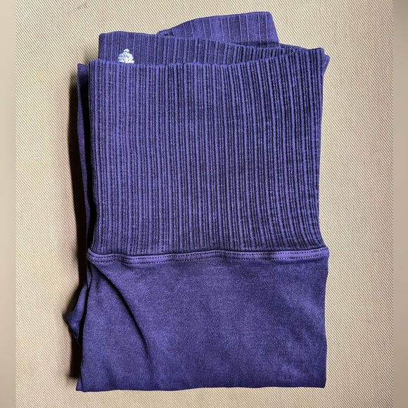 NWOT FP Movement by Free People Good Karma 7/8 Leggings Purple Indigo Size XS/S - Picture 6 of 7